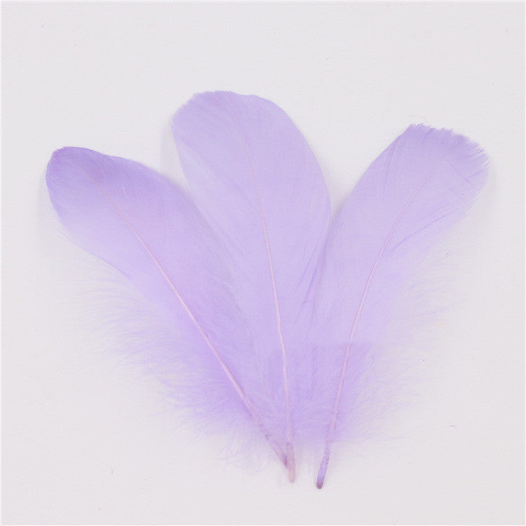 DIY Big Fluffy Colorful Feathers