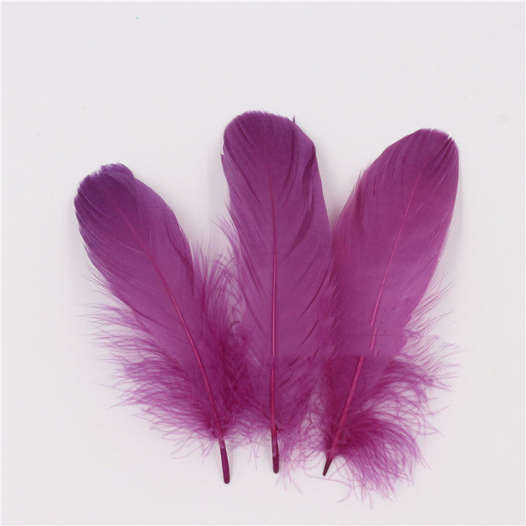 DIY Big Fluffy Colorful Feathers