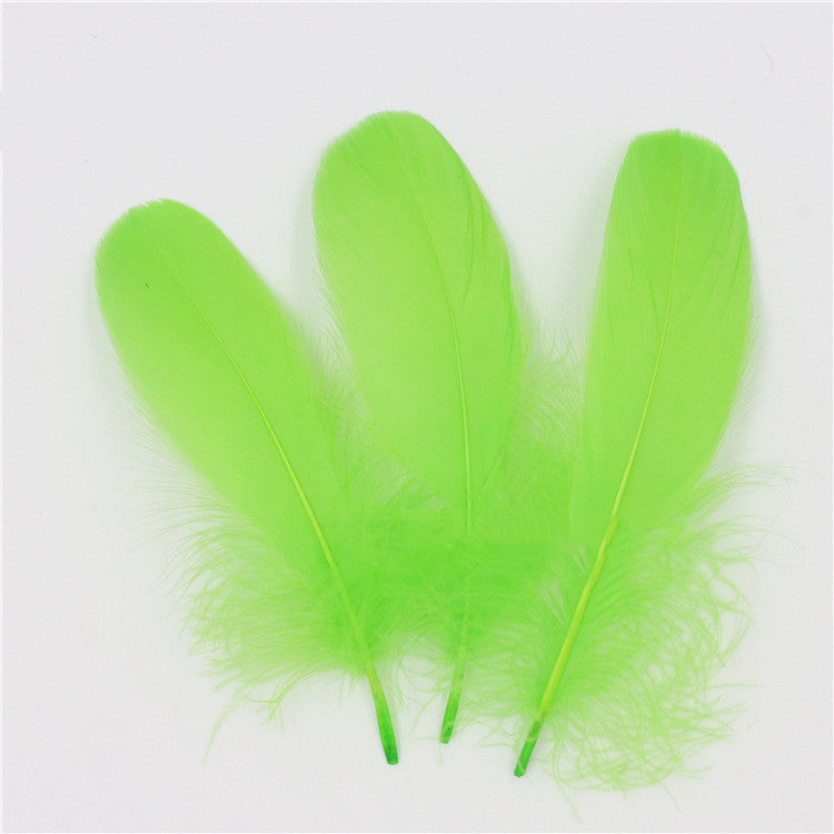 DIY Big Fluffy Colorful Feathers