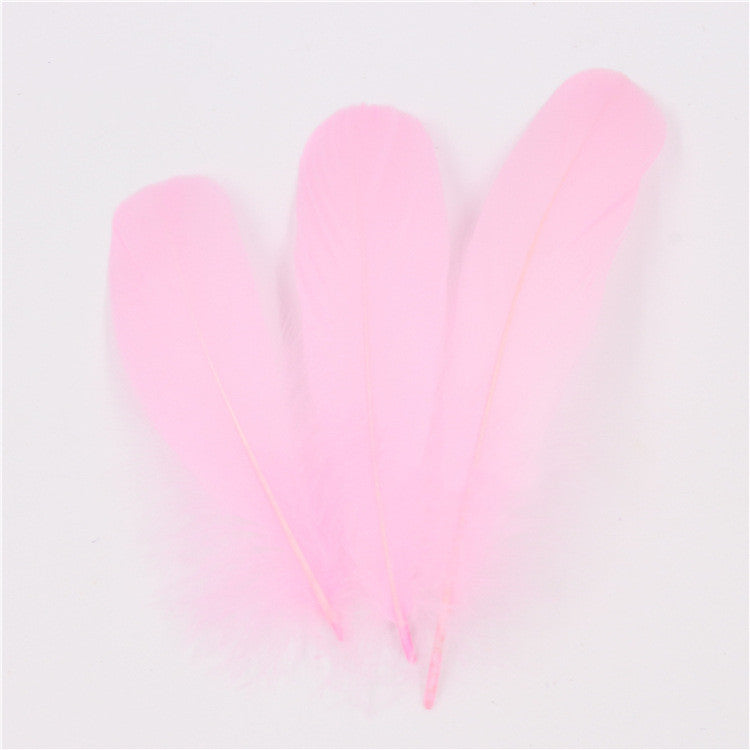 DIY Big Fluffy Colorful Feathers